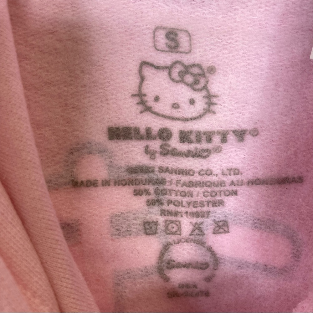 Sanrio Hello Kitty Hamburger Fast Food Hoodie Small - Picture 6 of 10
